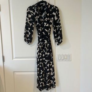 Zara Geometric Print Dress (small)